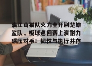 3377-关于漓江山猫队火力全开荆楚雄鲨队，板球巡回赛上演耐力碾压对手！韧性与执行并存的信息